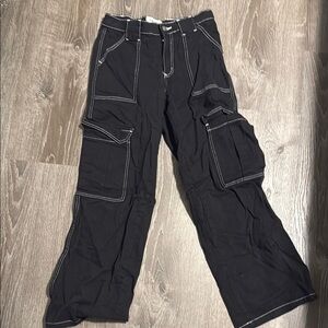 Women’s Black Cargo Pants